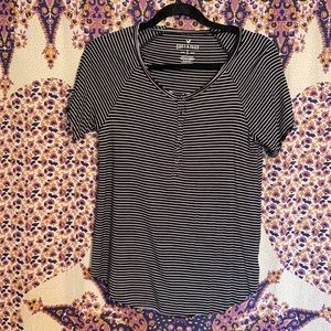 Striped American Eagle top